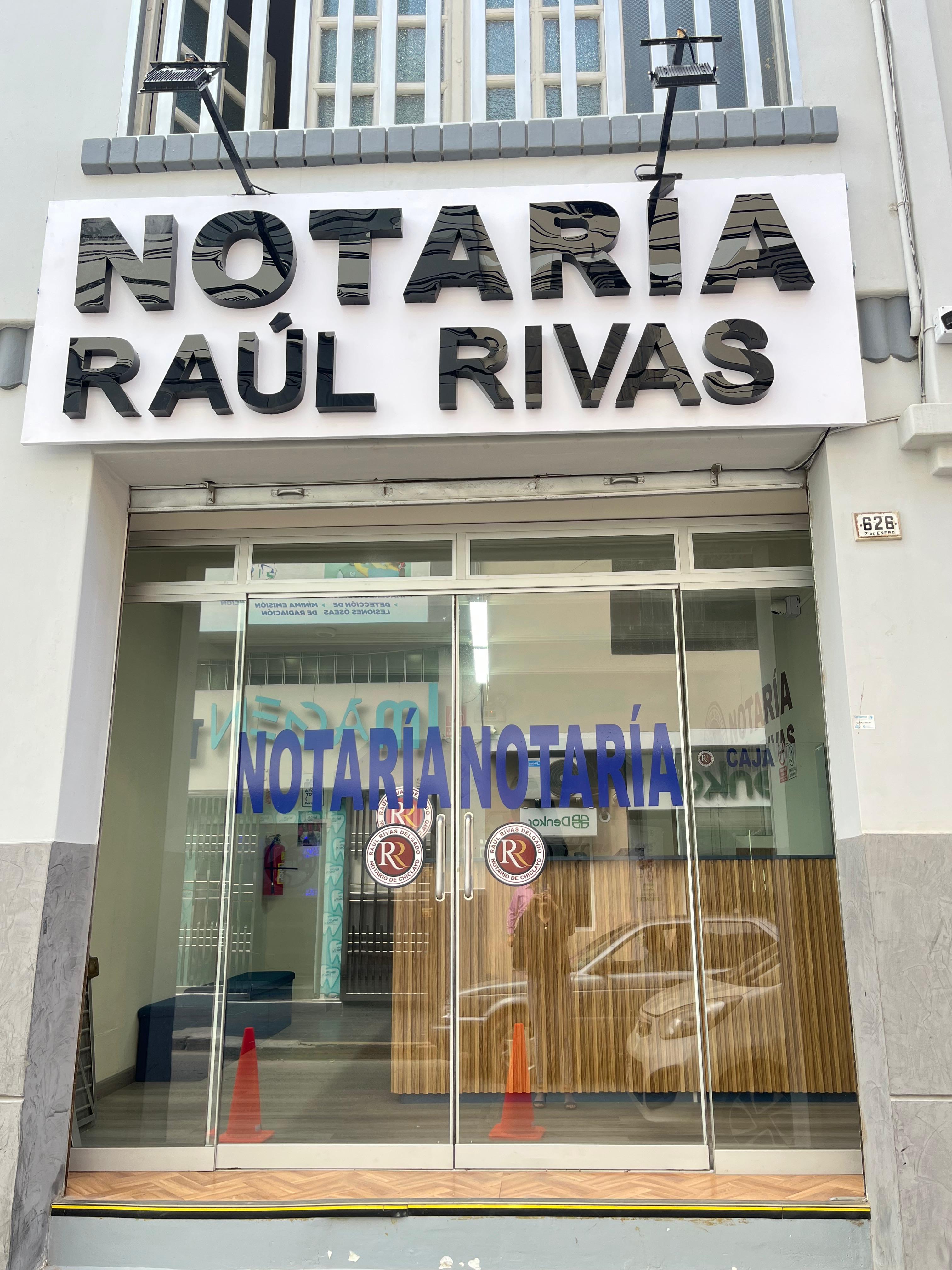 Notaría Raúl Rivas 2